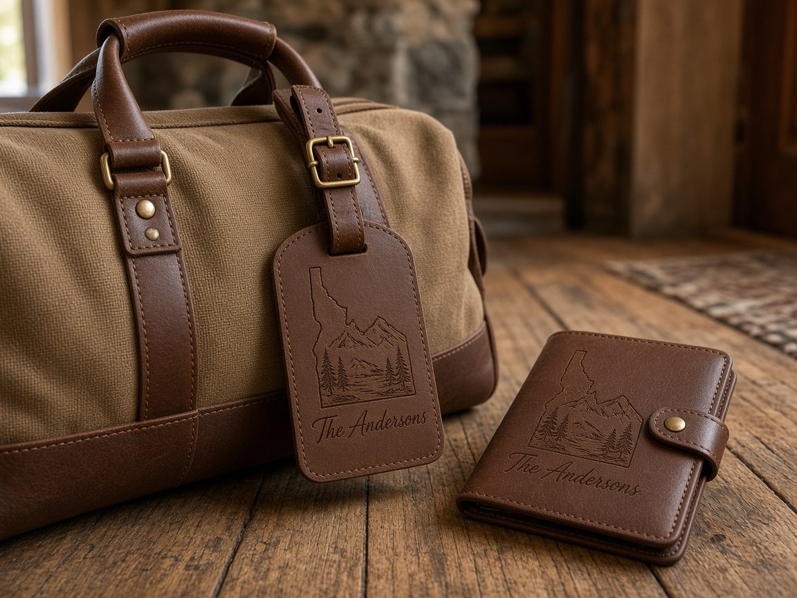 Luggage Tags, example personalization