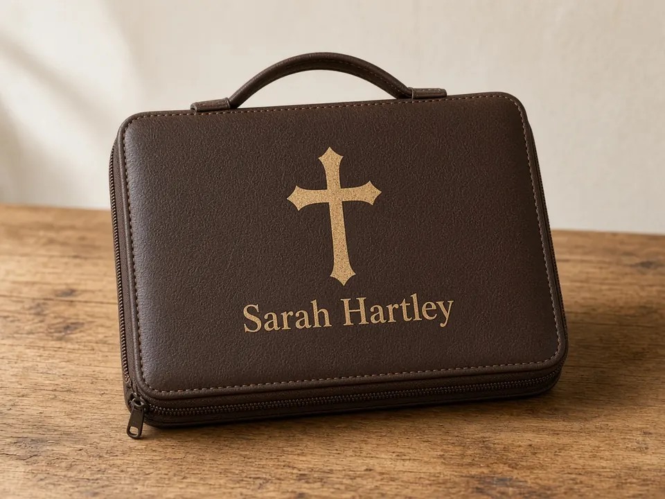 Bible Covers, example personalization