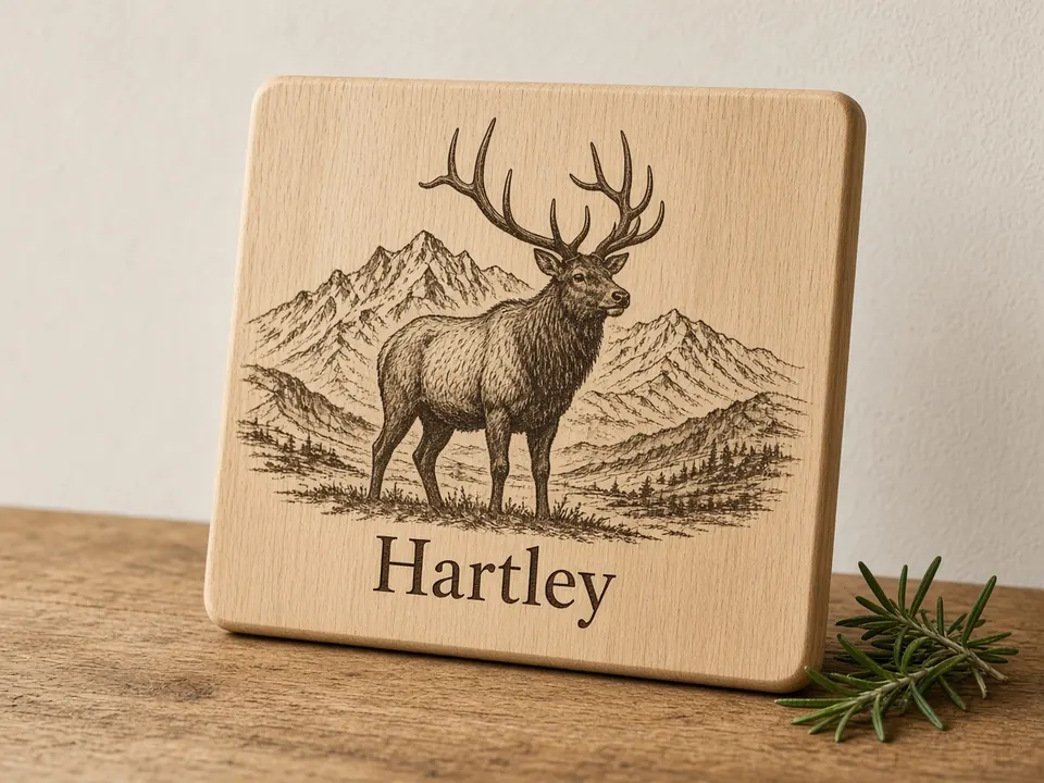 Cutting Boards, example personalization