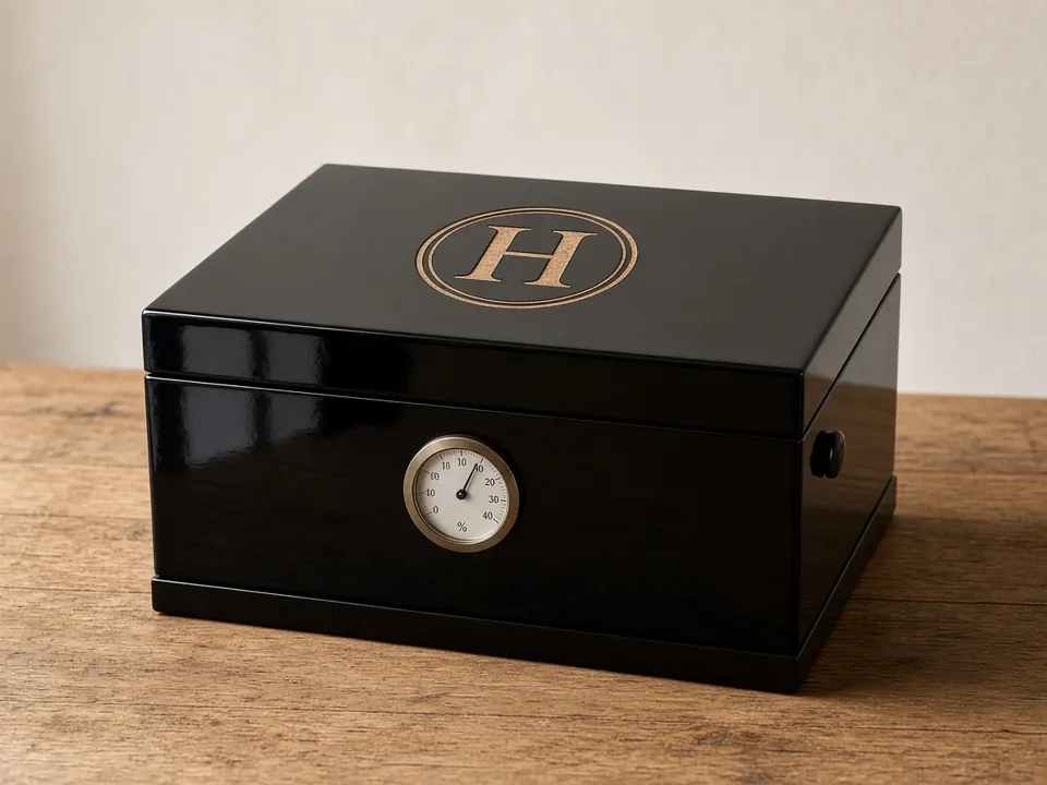 Large Humidor Boxes, example personalization