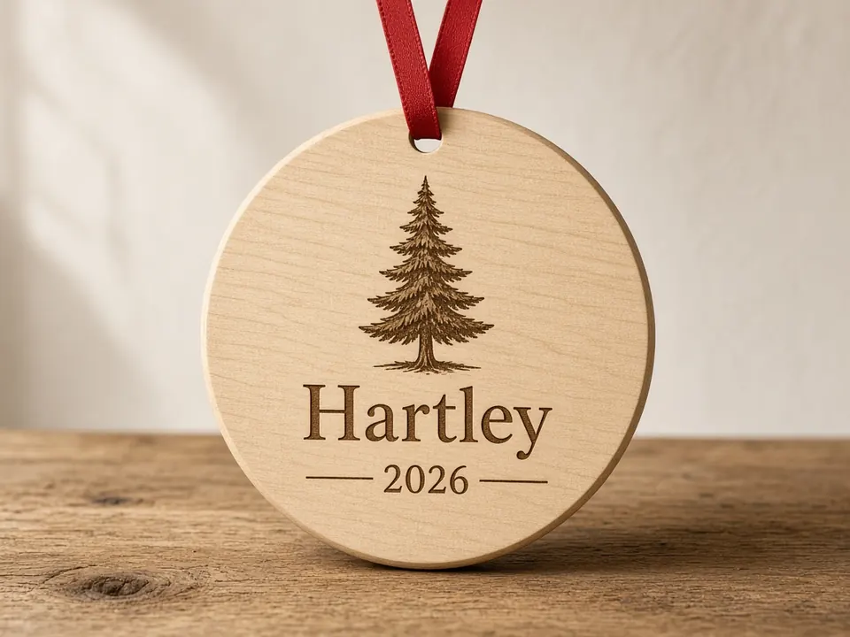 Christmas Ornaments, example personalization