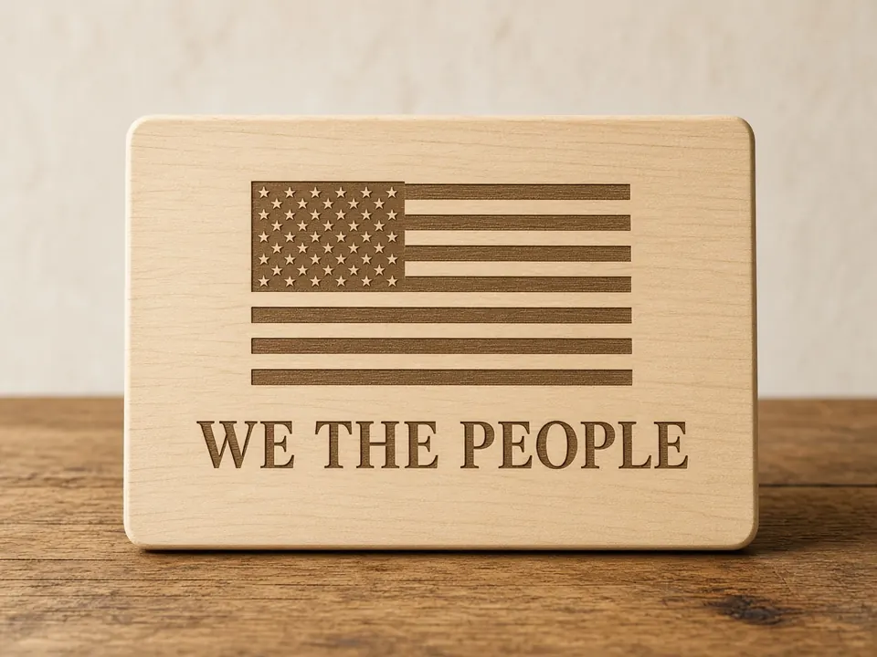 Signs & Patriotic Plaques, example personalization