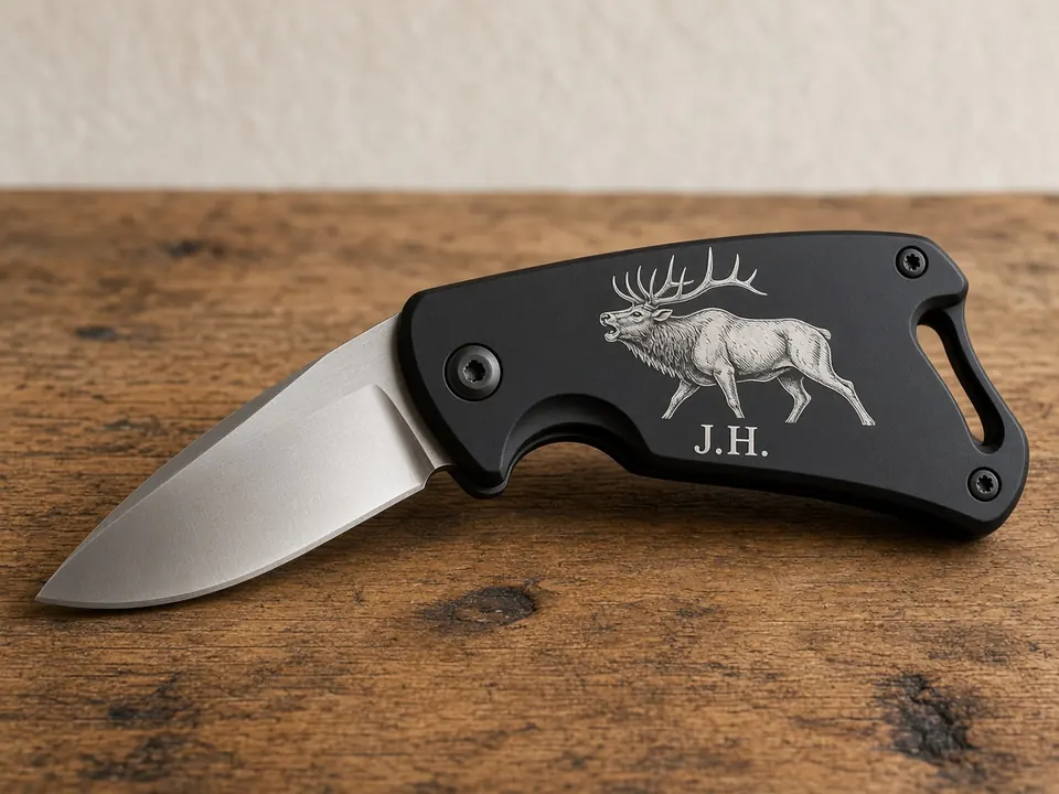 Pocket Knives, example personalization