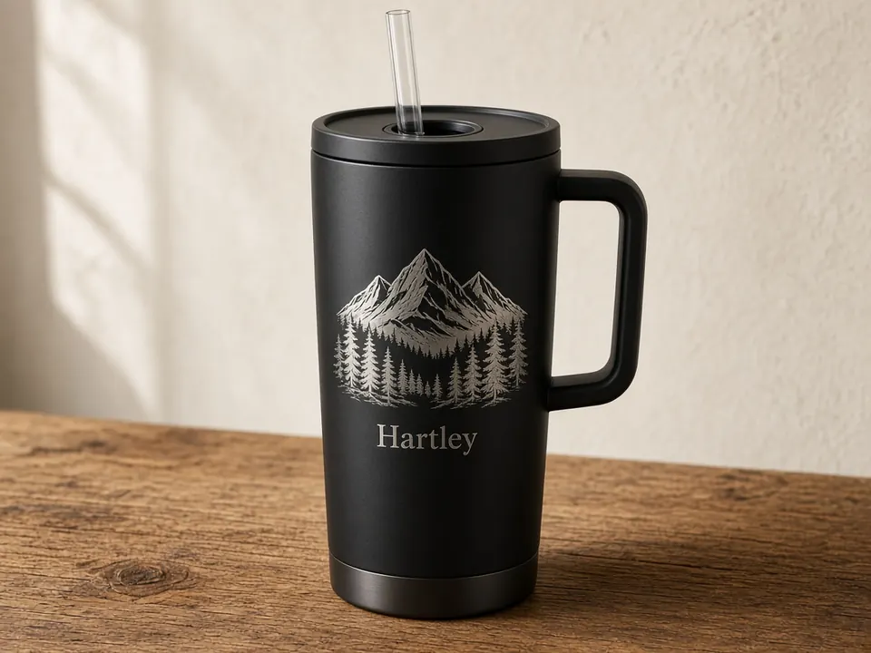 40 oz Tumblers, example personalization