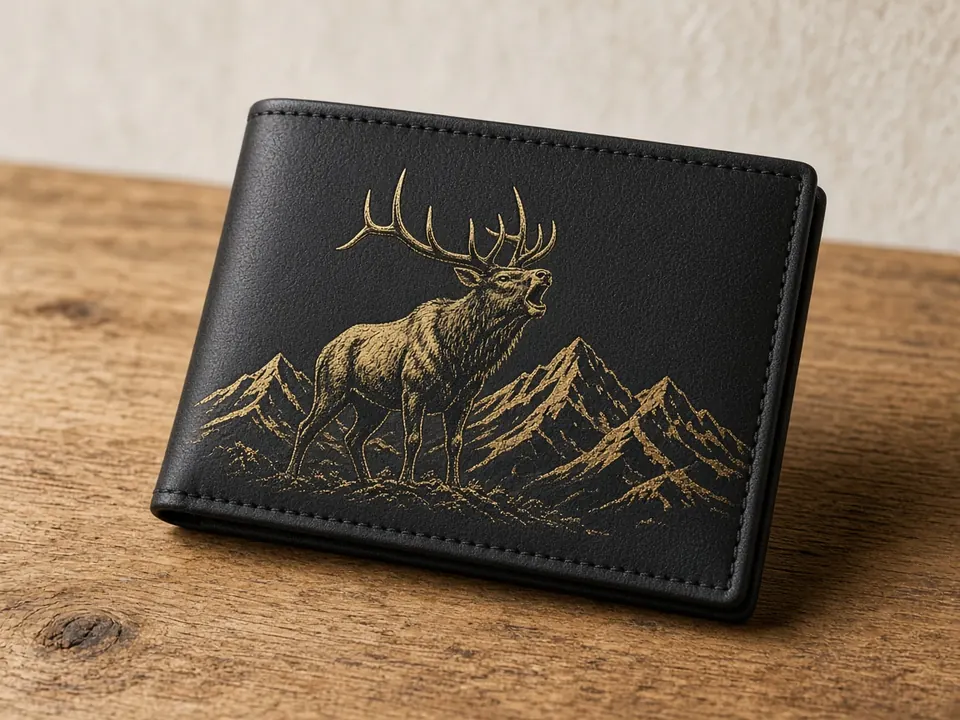 Bifold Wallets, example personalization