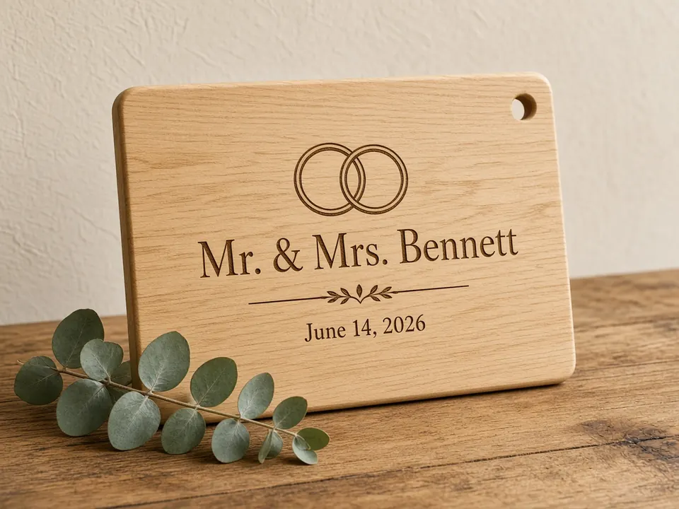 Wedding & Anniversary Gifts, example personalization